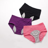 New Upgrade High Waist Leak Proof Panties-Buy 3 Get 2 Free(5pcs Random Color)