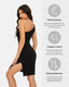 Thigh Split Shaping Dress - QOU