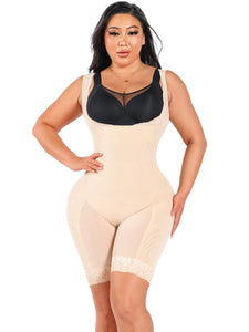 High Elasticity Open-bust Shaping Bodysuit