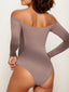 Long Sleeve Tummy Control Shapewear Going Out  Tops