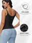 Waist Corset With Bra And Shoulder Straps For Waist Sculpting And Back Support