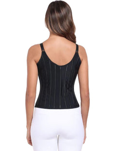 Waist Corset With Bra And Shoulder Straps For Waist Sculpting And Back Support