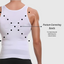 Men's Compression Tank Top Slimming Body Shaper Vest Shirts Slim Gym