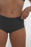 QOU High-Waist Seamless Antibacterial Stretch Briefs