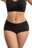 QOU High-Waist Seamless Antibacterial Stretch Briefs - QOU