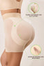 QOU High-Waist Tummy Control Mulberry Silk Butt Lift Seamless Shaping Shorts - QOU