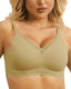 QOU Seamless Push-Up Bras:Everyday Wireless Comfort - QOU