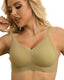 QOU Seamless Push-Up Bras:Everyday Wireless Comfort - QOU