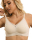 QOU Seamless Push-Up Bras:Everyday Wireless Comfort - QOU