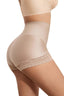 QOU Silk Antibacterial Butt Lift Seamless Lace Shapewear Panties - QOU