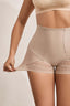 QOU Silk Antibacterial Butt Lift Seamless Lace Shapewear Panties - QOU