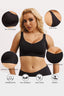 QOU Wireless Push-Up Bra with Removable Pads - QOU