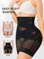 Tummy Control High Waisted Butt Lifting Mesh Lace Breathable Shapewear Shorts - QOU